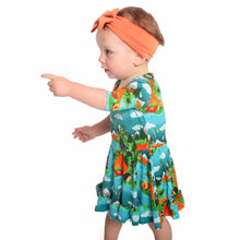 Load image into Gallery viewer, Camping Critters Girls Dress with bottoms
