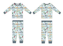 Load image into Gallery viewer, Tiny Town 2-Piece Long Sleeve Pjs
