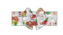 Load image into Gallery viewer, Santa&#39;s Village Big Bow Headband
