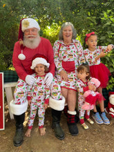 Load image into Gallery viewer, Santa&#39;s Village Tutu Dress for dolls
