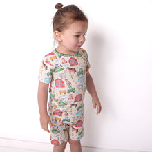 Load image into Gallery viewer, Barnyard Besties 2-Piece Shorts Pjs
