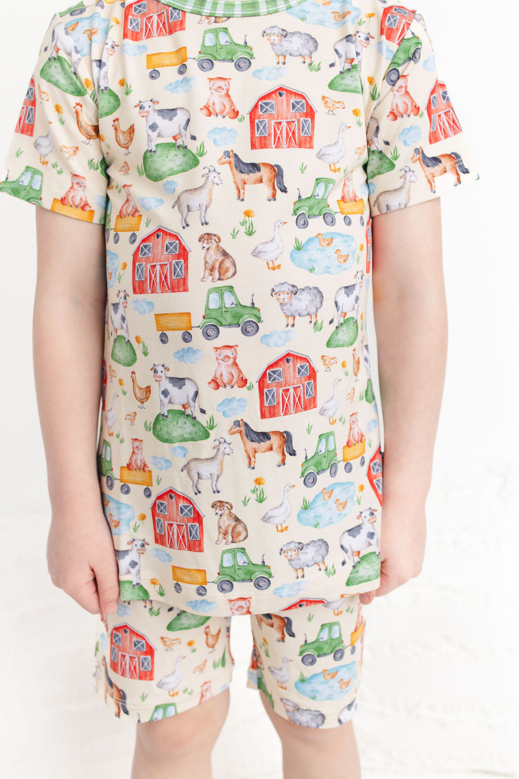 Barnyard Besties 2-Piece Shorts Pjs