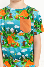 Load image into Gallery viewer, Camping Critters 4-Piece Jogger Daywear
