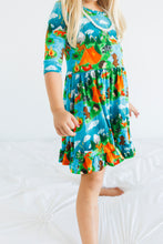 Load image into Gallery viewer, Camping Critters Girls Dress with bottoms
