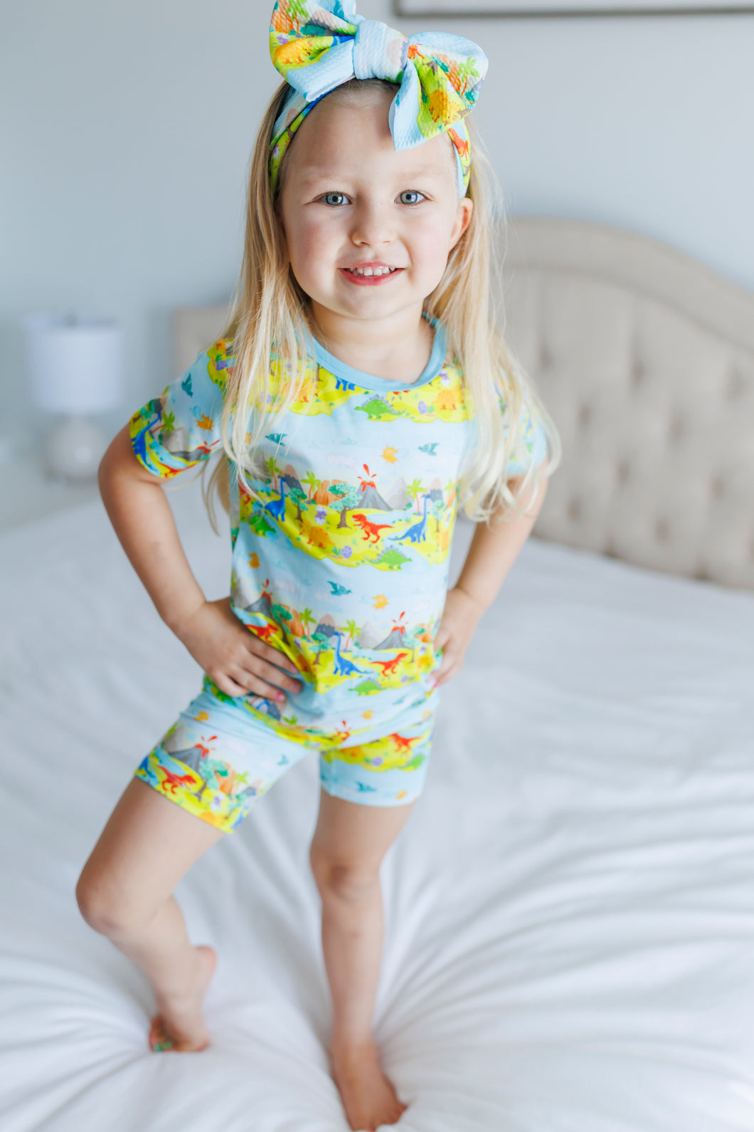 Dino 2-Piece Shorts Pjs