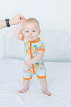 Load image into Gallery viewer, Sunny Safari Shorts Romper
