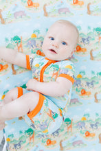 Load image into Gallery viewer, Sunny Safari Shorts Romper
