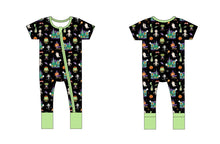 Load image into Gallery viewer, Halloween short Sleeve Romper
