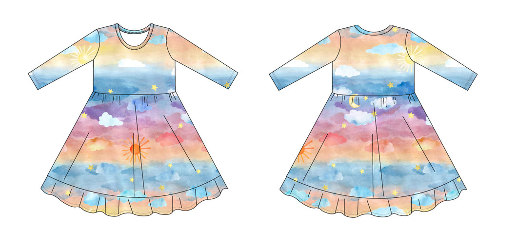 Solace Skies Women's Maxi Dress