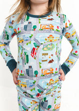 Load image into Gallery viewer, Tiny Town 2-Piece Long Sleeve Pjs
