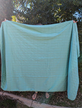 Load image into Gallery viewer, Minty Mint Quilted Blanket
