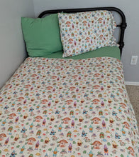 Load image into Gallery viewer, Garden Gnomes Adult Quilted Blanket
