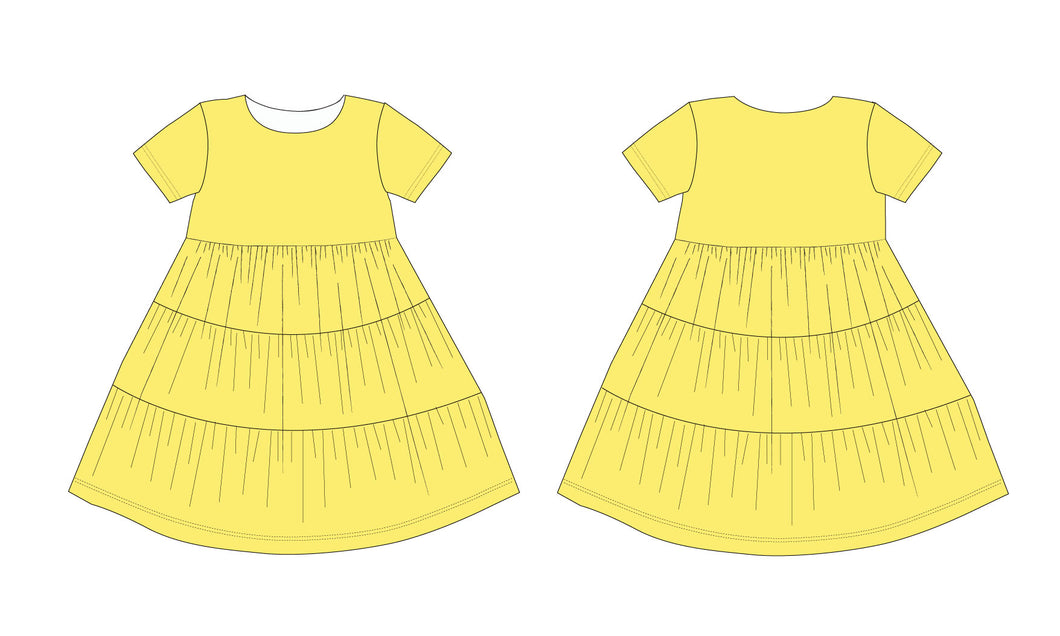 Blayklee Bear Lemon Maxi Dress
