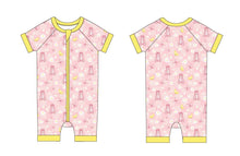 Load image into Gallery viewer, Blayklee Bear Shorts Romper
