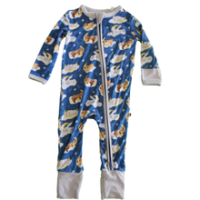 Load image into Gallery viewer, Bedtime Buddies Long Sleeve Romper
