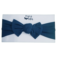 Load image into Gallery viewer, Sailing Seas Navy Blue Headband
